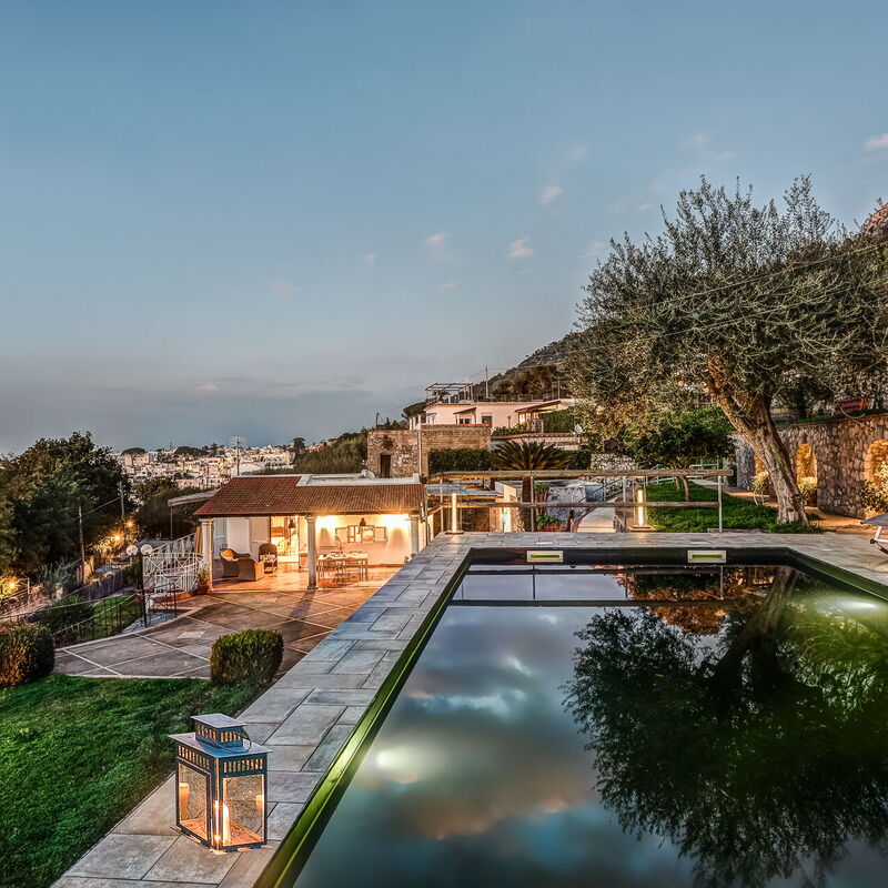 Villa Demetra Capri - Pool And Relaxation