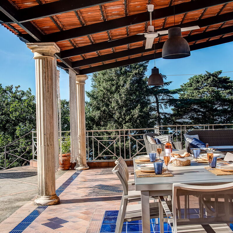 Villa Demetra Capri - Pool And Relaxation